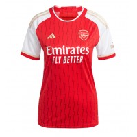 Camiseta Arsenal Ben White #4 Primera Equipación Replica 2023-24 para mujer mangas cortas